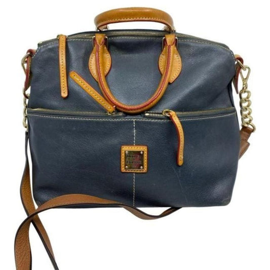 Dooney And Bourke Vintage Black Leather Shoulder B