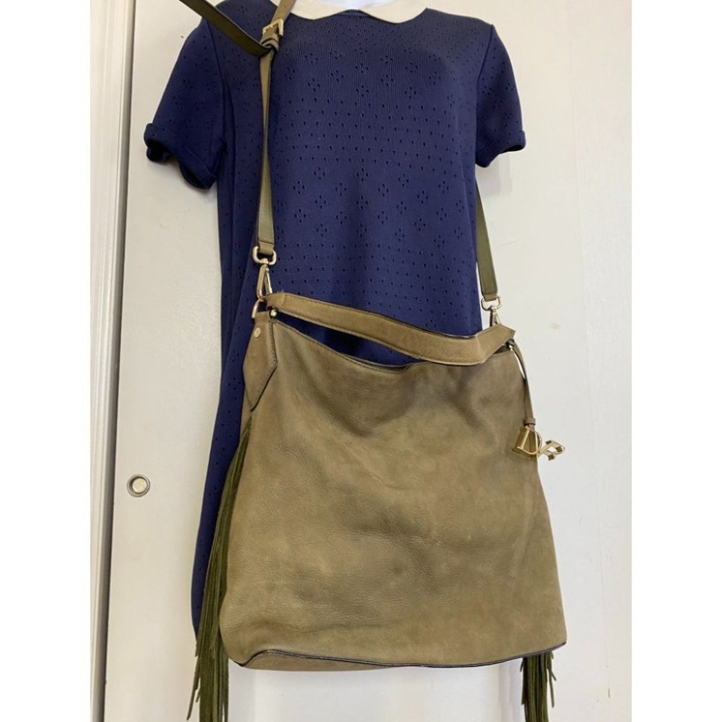 Diane Von Furstenberg Women's Tan Crossbody Bag