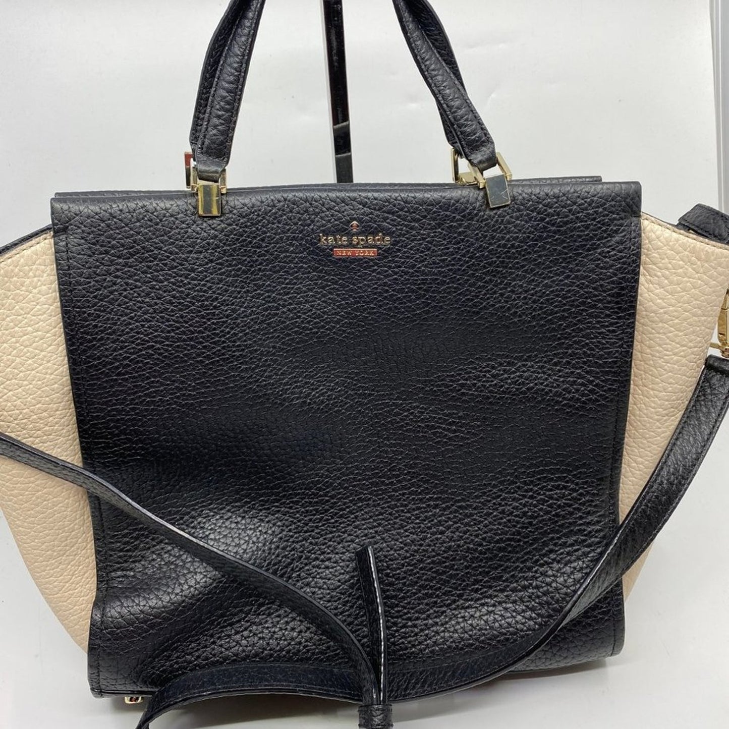 kate spade  Black/White Large/Medium Leather
