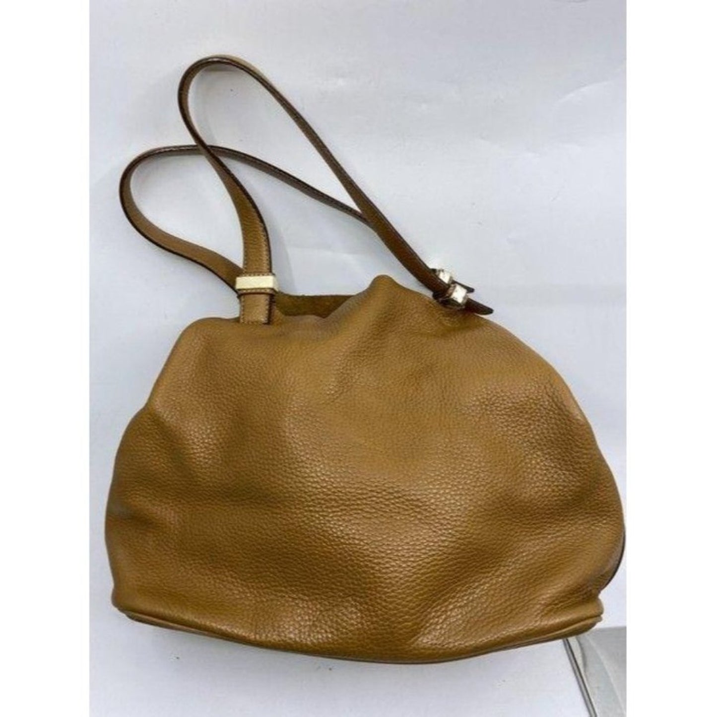 michael kors orange leather shoulder bag