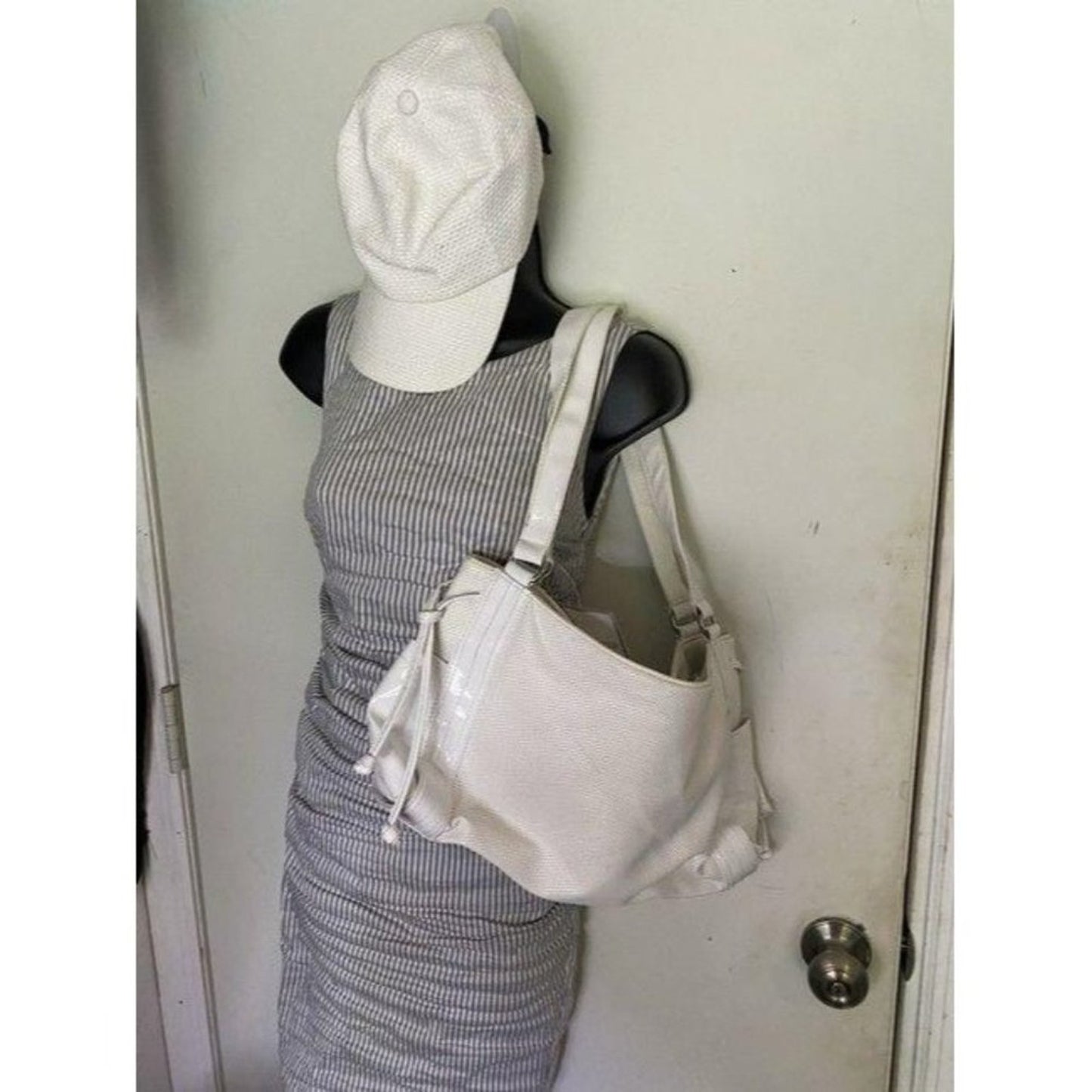 Sag Harbor The Cloths I Wear White Mesh Shoulder B