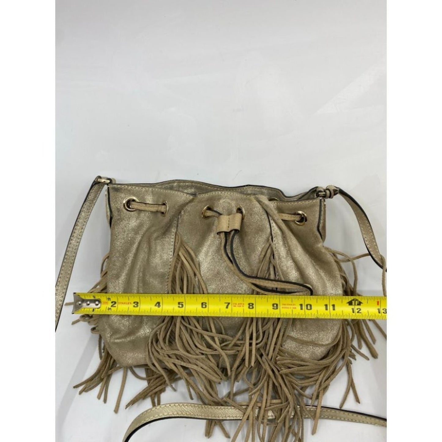 Diane Von Furstenberg Women's Gold Crossbody Bag