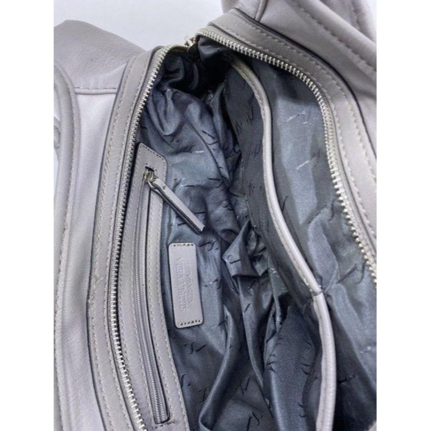 Simply Vera Vera Wang off white faux leather shoul