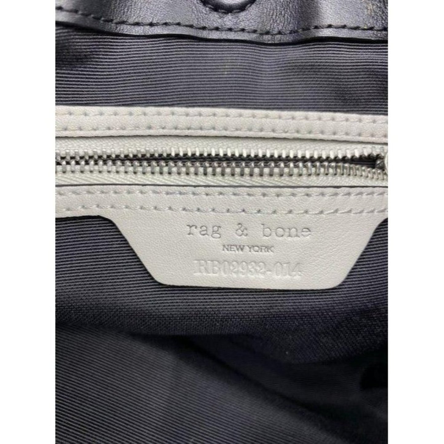 rag and bone customized multicolor leather shoulde