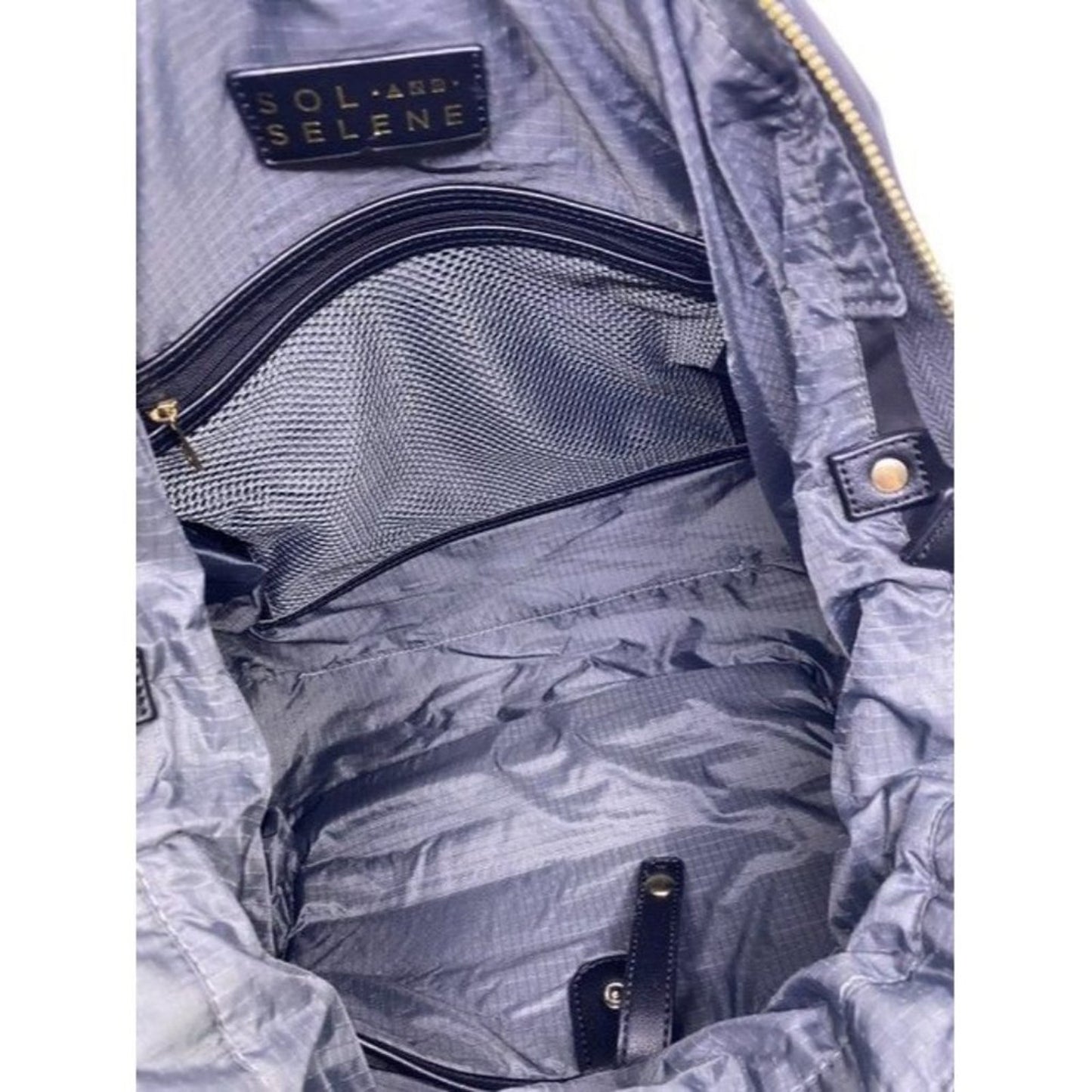 Light Weight Black Nylon Shoulder Bag