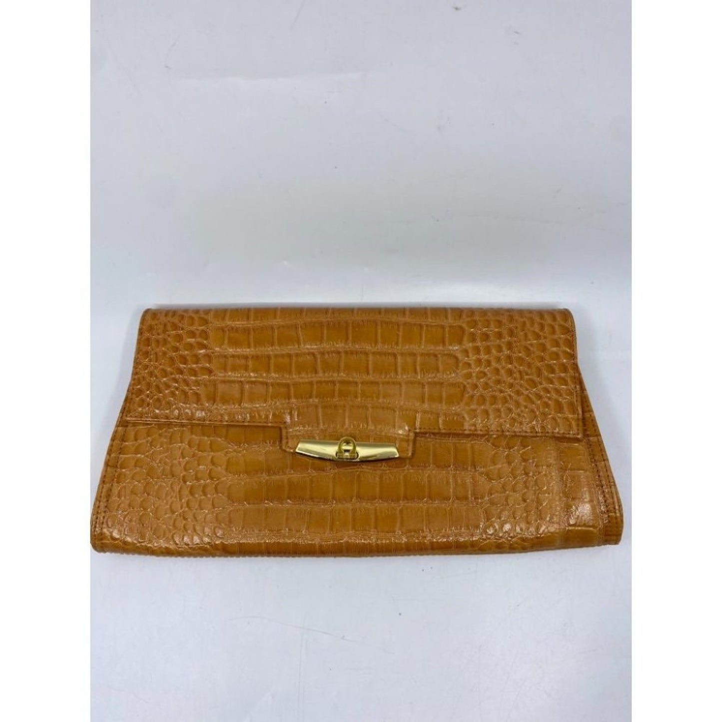 Muska Milano Orange Vintage Leather Handbag