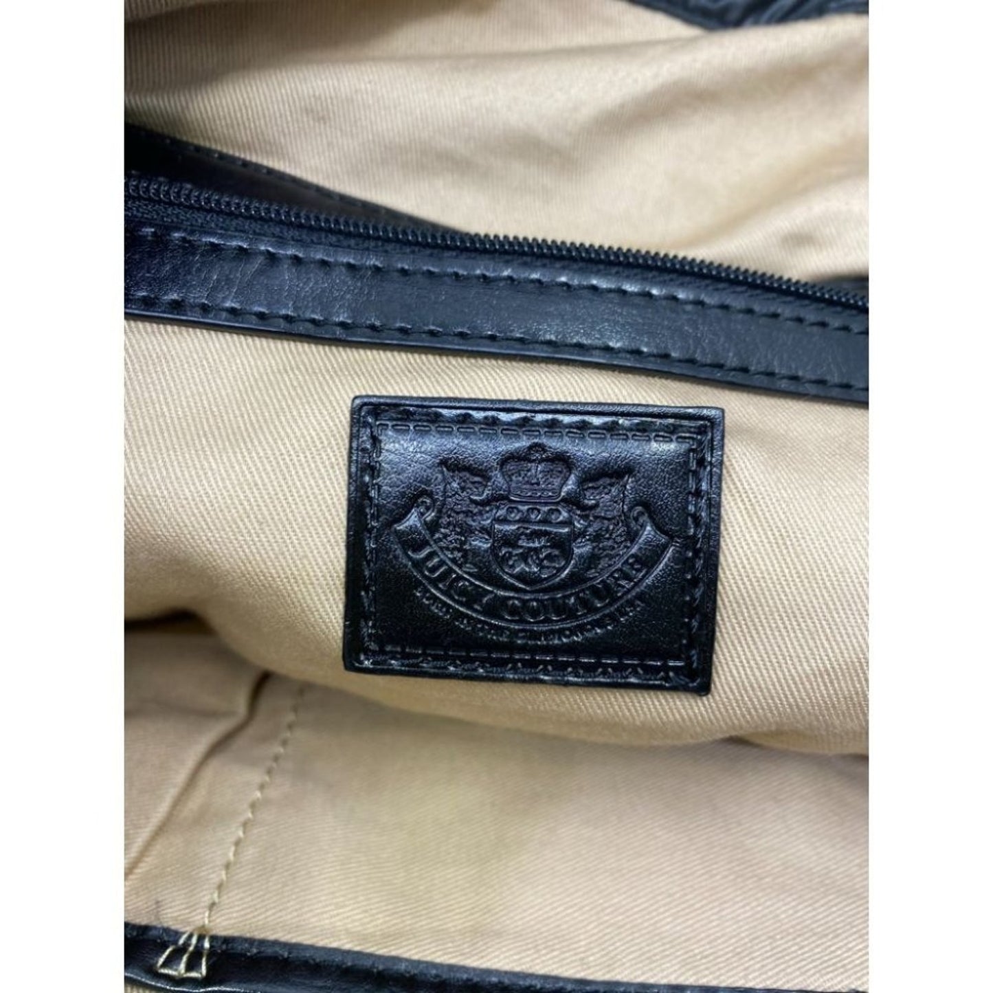 Juicy Couture Black Large Nylon Tote Bag