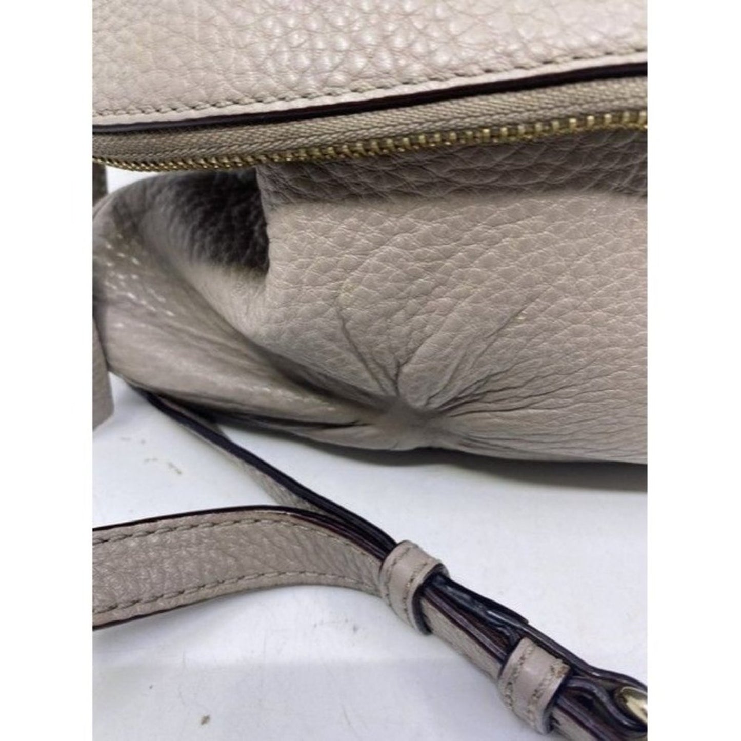 Kate Spade Dual Purpose Beige Leather Cross Body Bag