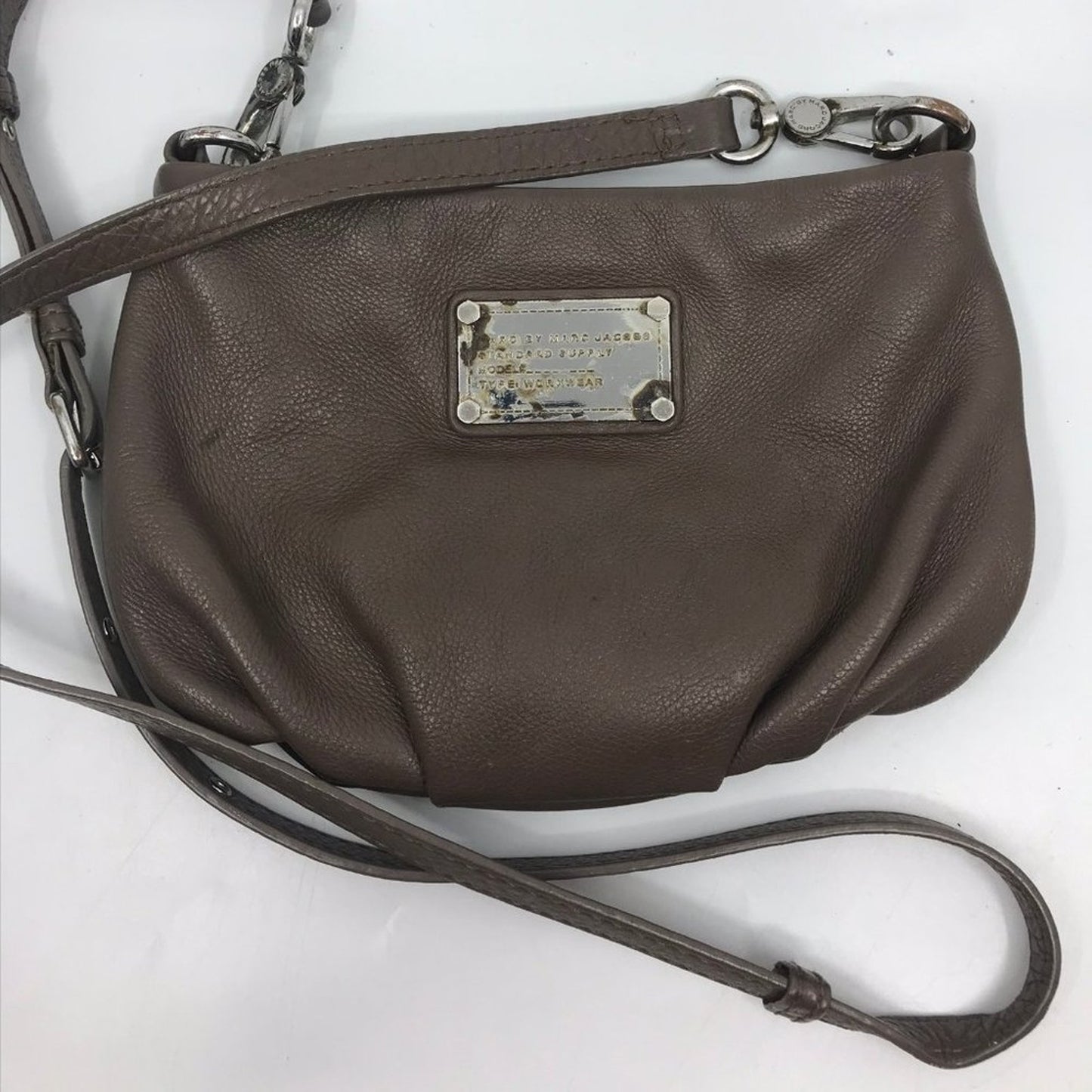 Marc Jacobs Brown Leather Crossbody Bag