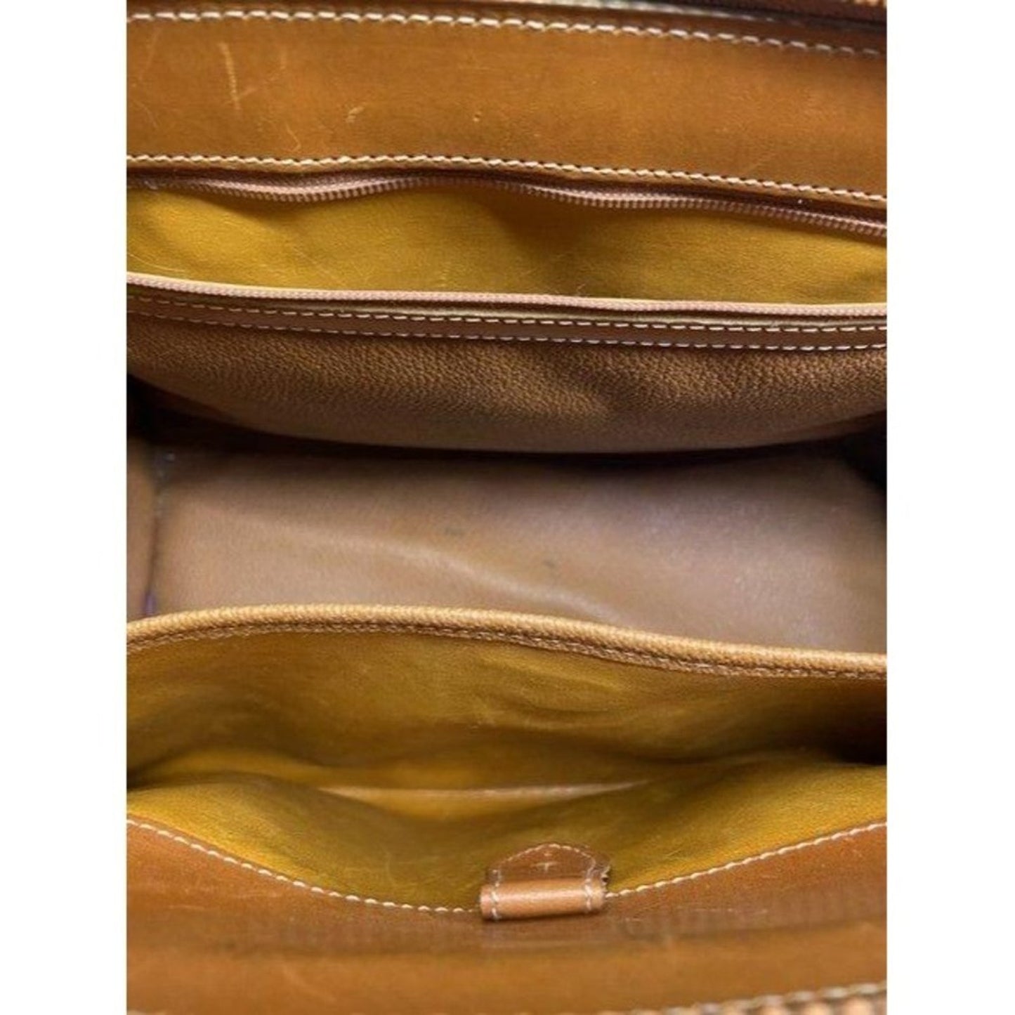 dooney and bourke vintage classic brown leather cr