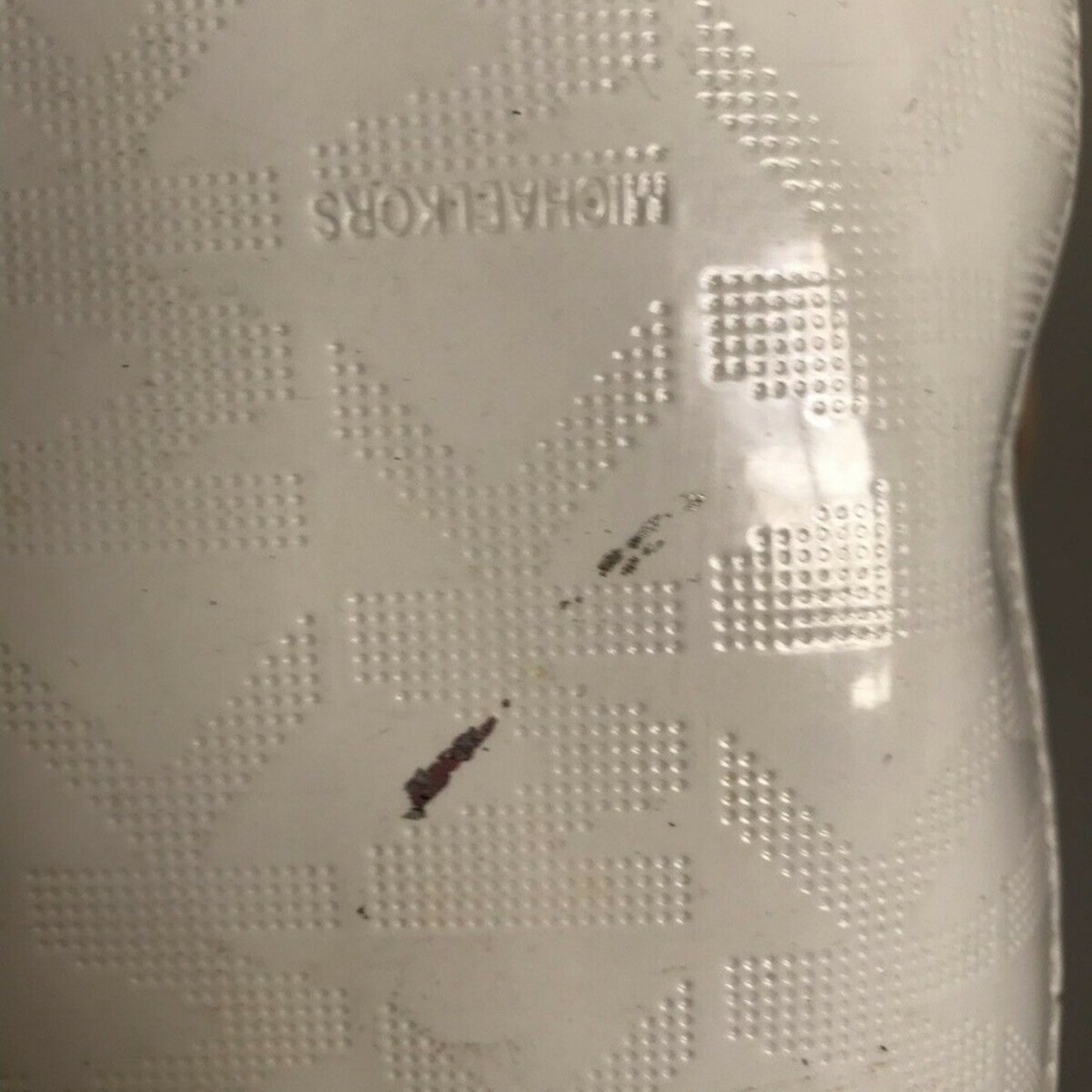 MICHAEL KORS White Patent Leather Tote Bag