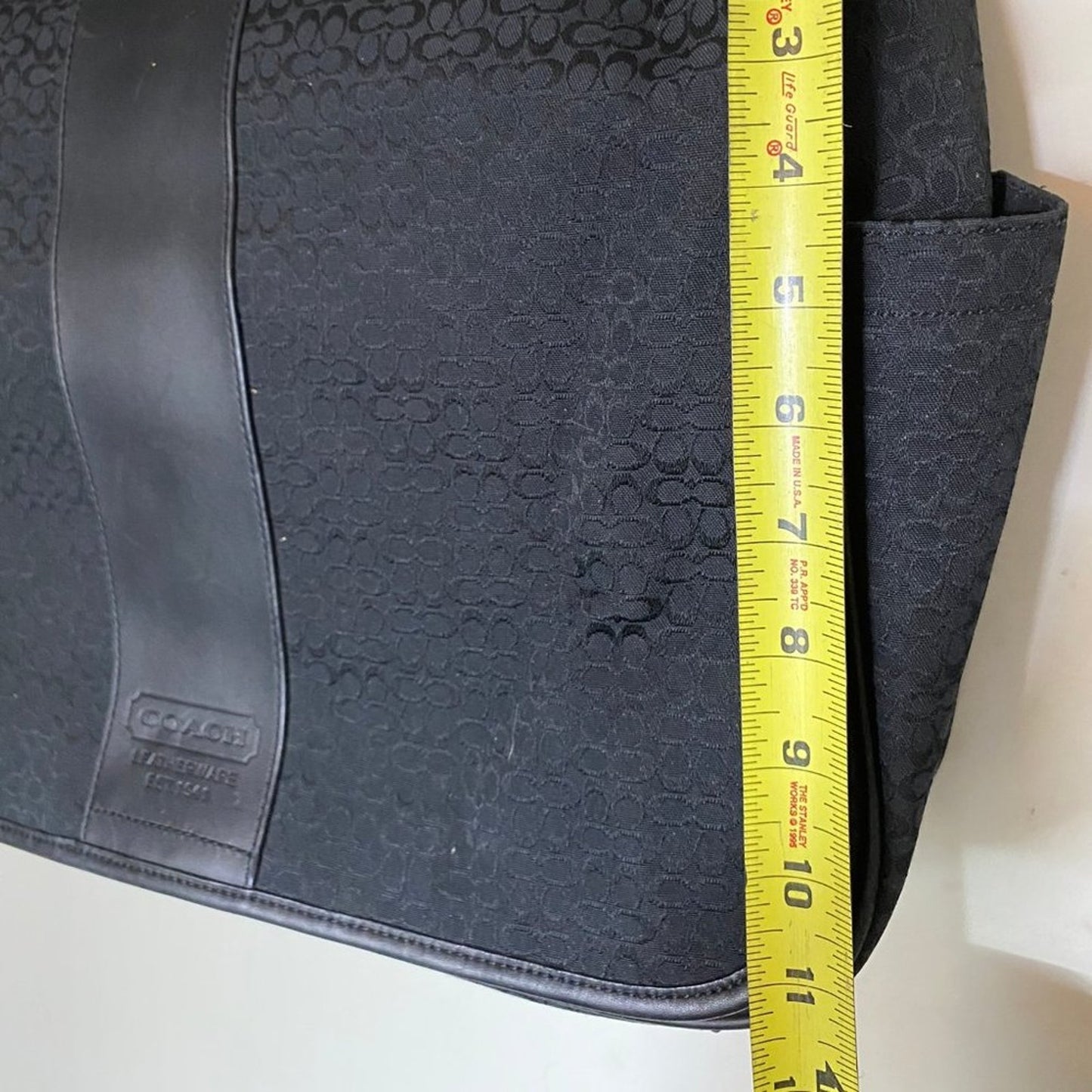 COACH Black Fabric Crossbody Bag