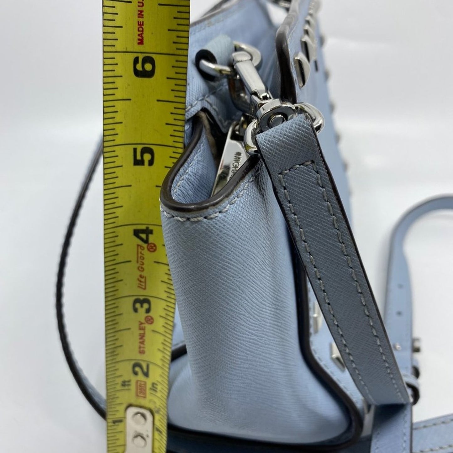 Michael Kors Trapeze Small Leather Cross-body