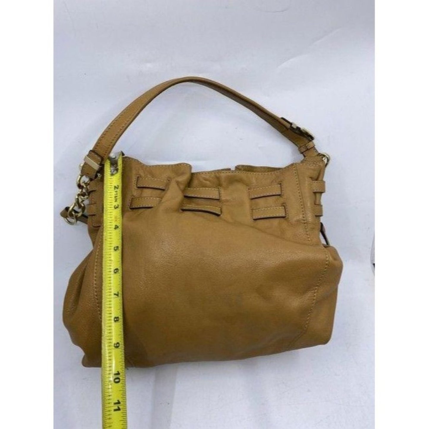 michael kors crossbody w w strap orange leather ho