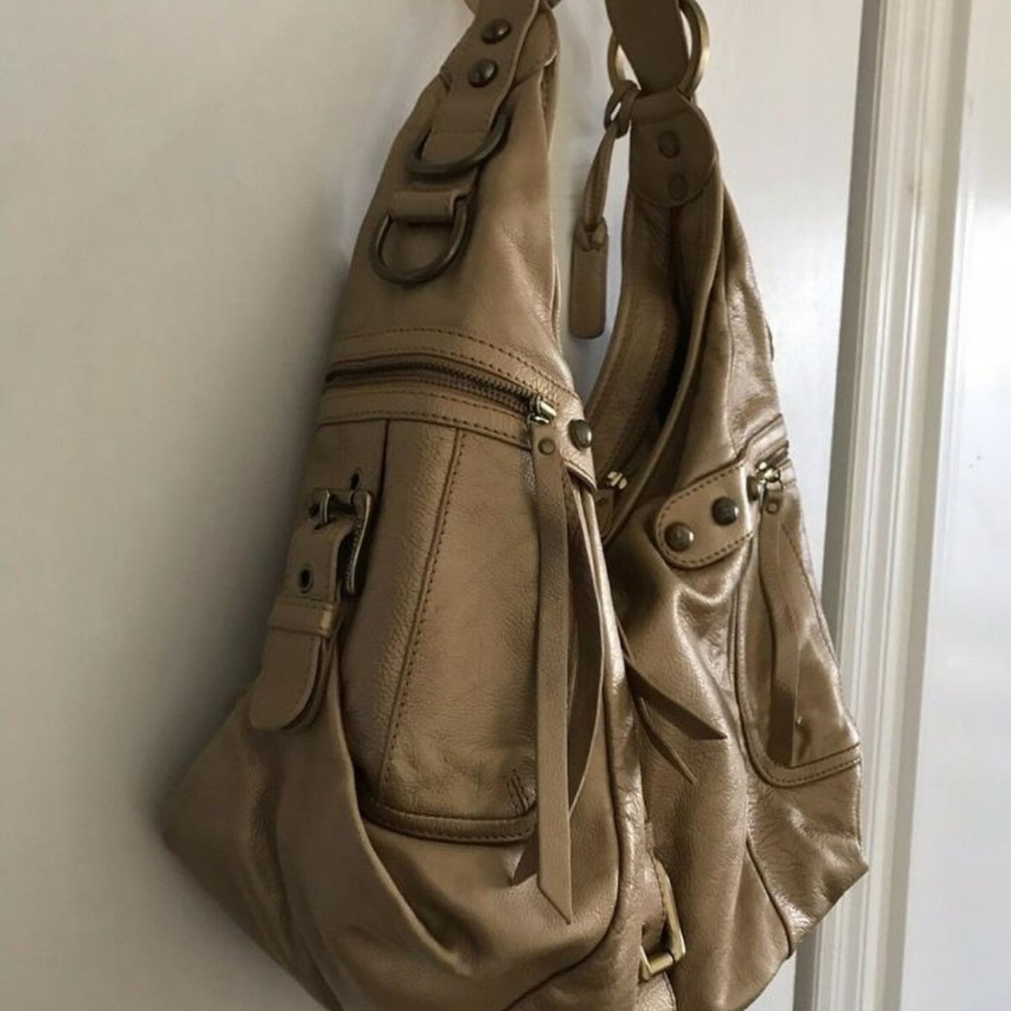 Isabella Fiore Tote Large Leather Shoulder Bag