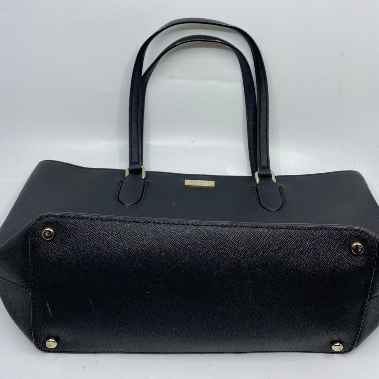 Kate Spade Black Large Saffiano Leather Tote Bag