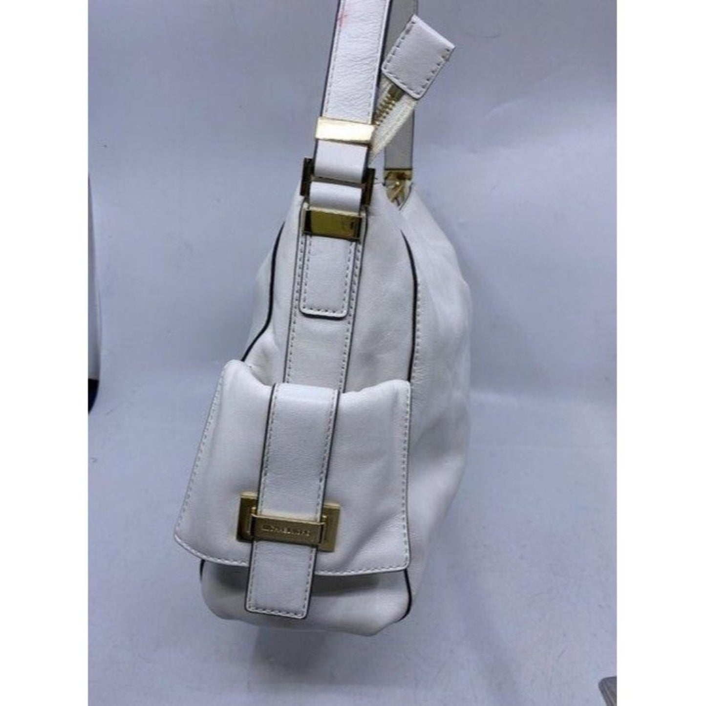 michael kors msrp white leather shoulder bag