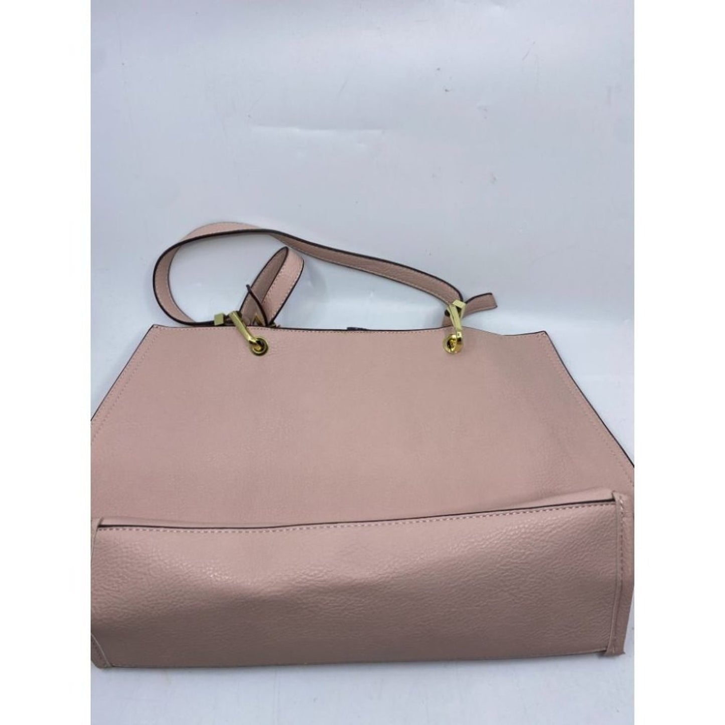Steve Madden Pink Large Faux Leather Tote Bag