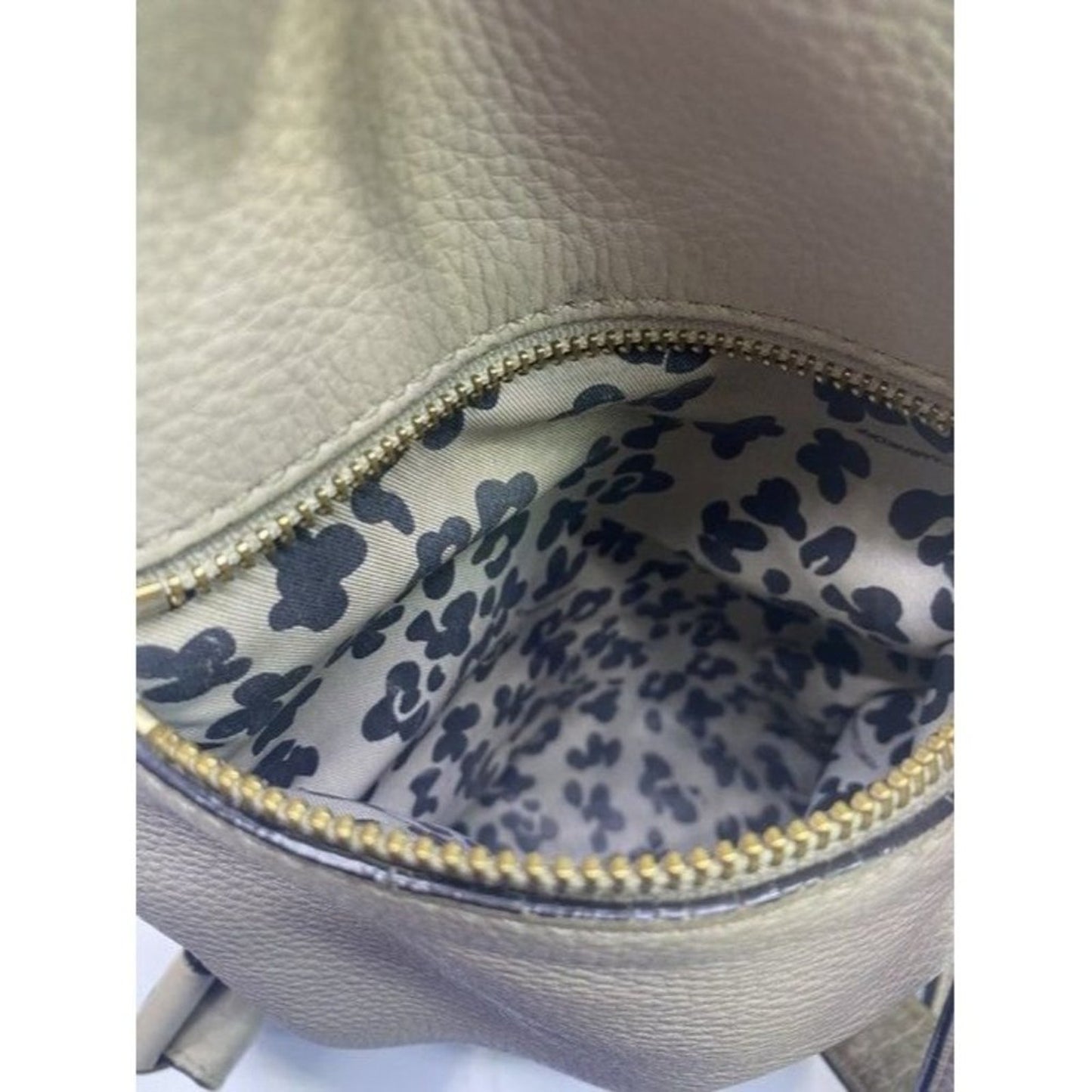 Rebecca Minkoff Stevie Julian Fringe Nubuck Gray Leather Backpack