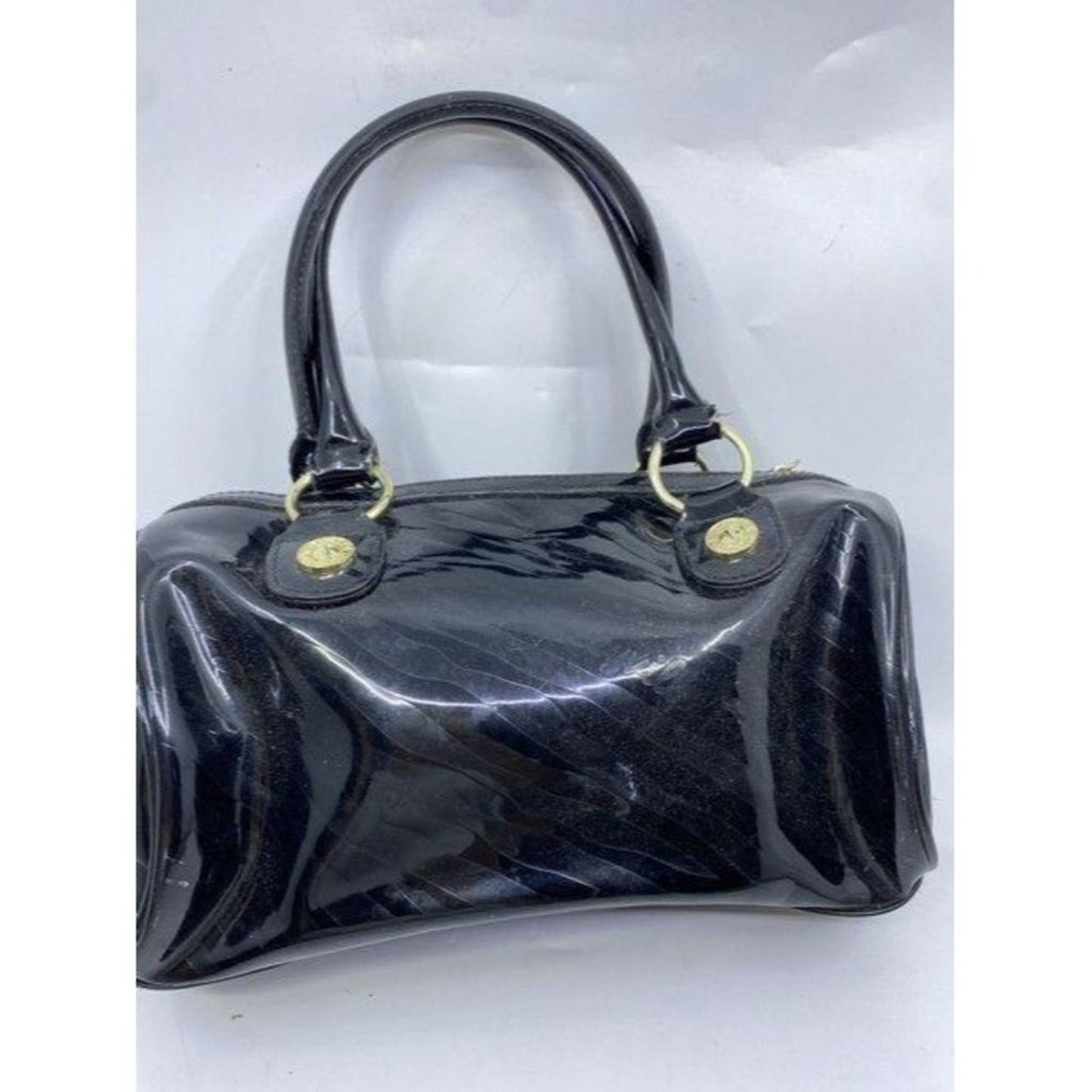 betsey johnson bowling black shoulder bag