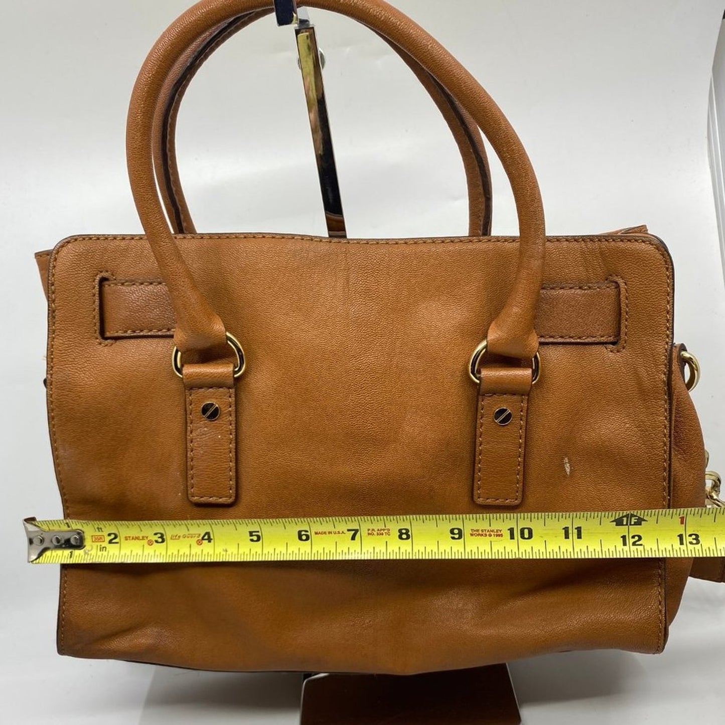 Michael Kors Medium Brown Hamilton Leather Bag