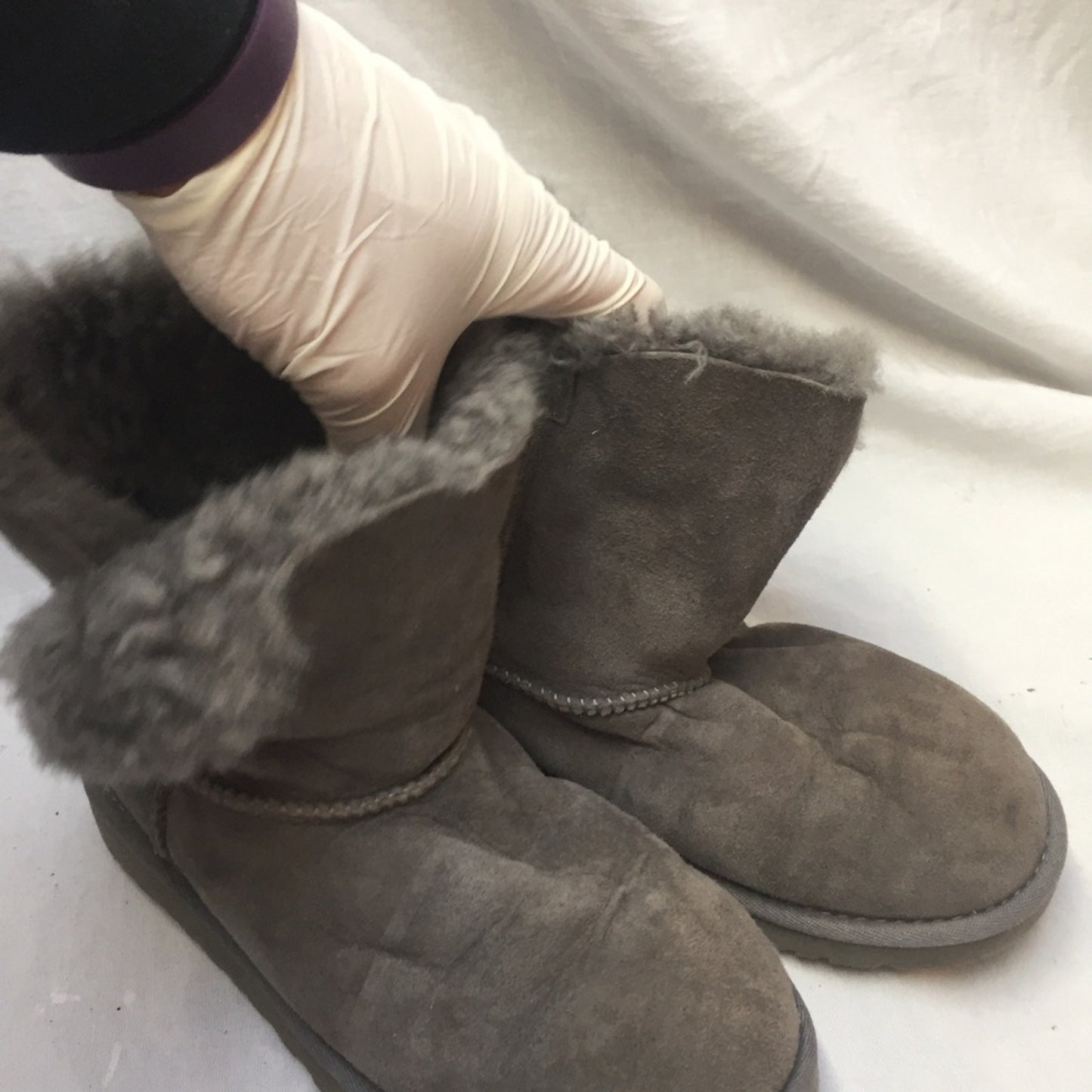 Short UGG Brown Boots Size: 4