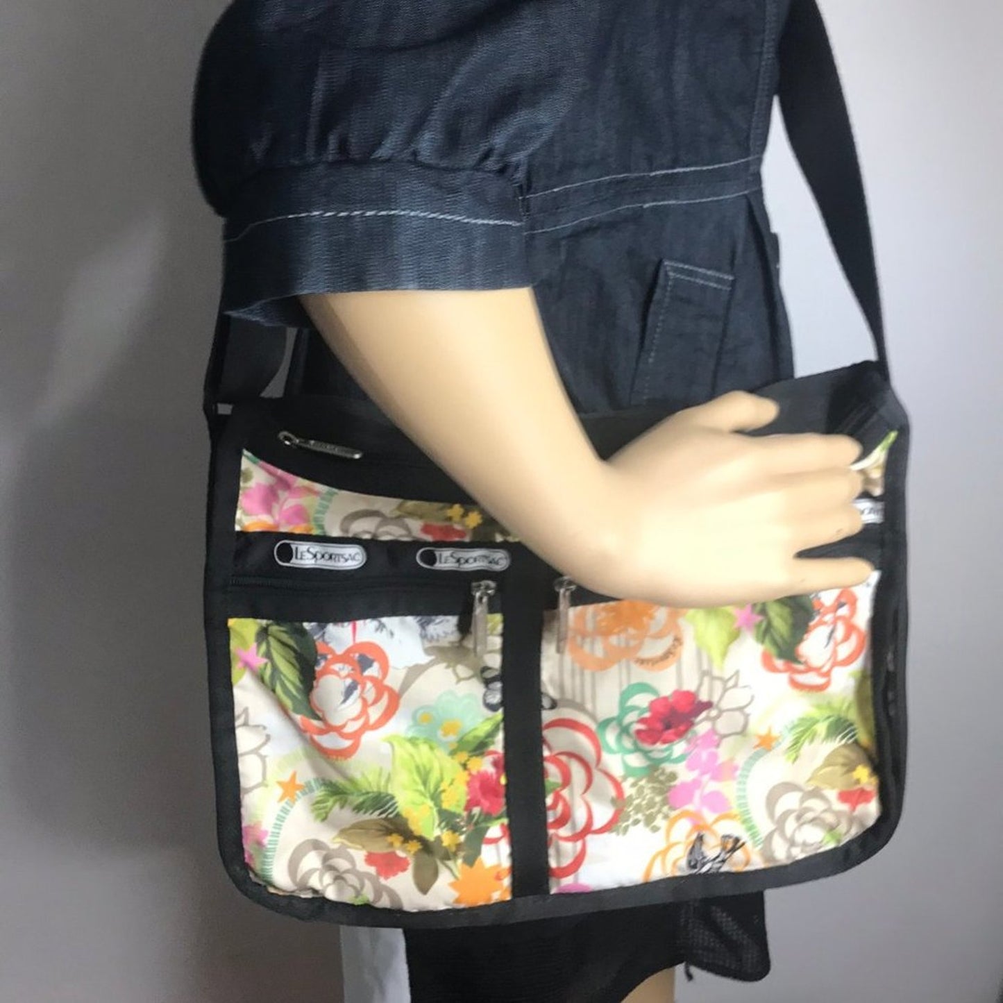 LeSportsac Medium Size Multicolor Crossbody Bag