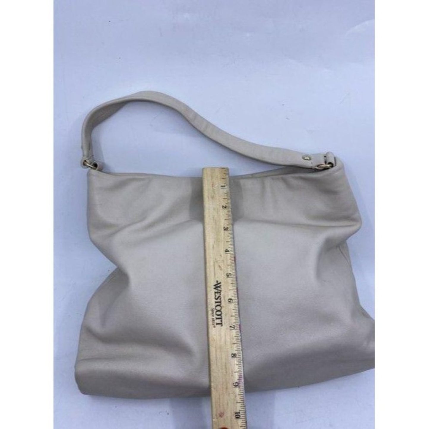 kate spade bag beige leather tote