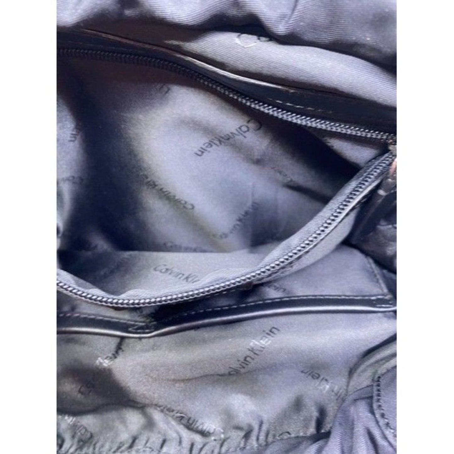 Calvin Klein Black Nylon Backpack