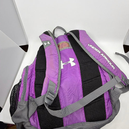 Under Armour Purple Nylon Athletic Backpack