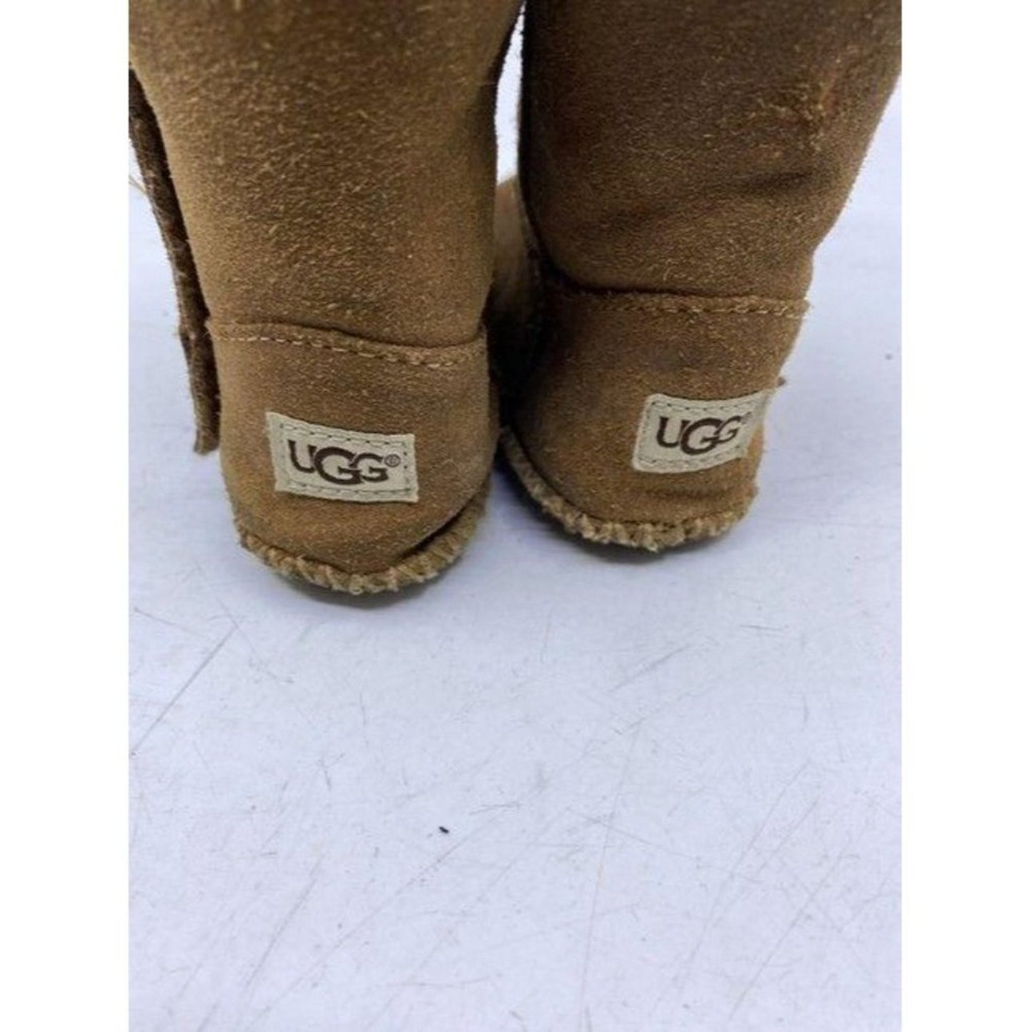 Ugg Australia Tan Super Cute Kids Velcro Bootsboot