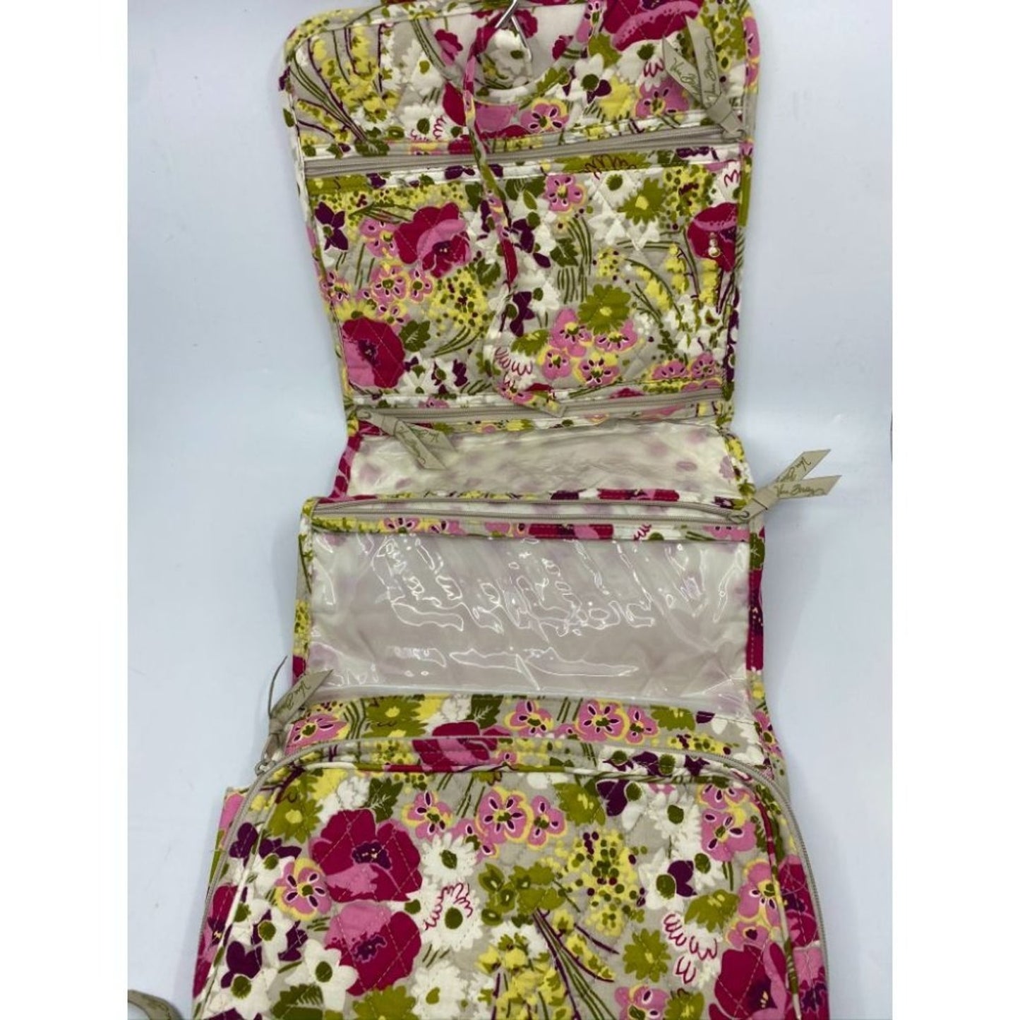Vera Bradley Red Green Yellow Signature Hand Bag