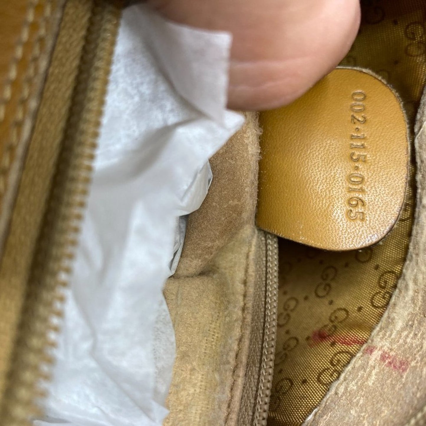 Gucci Boston Bag Monogrammed Vintage Brown Tote