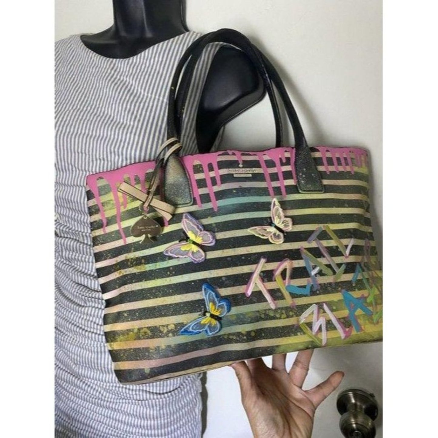 kate spade w customized by me w applique street mu