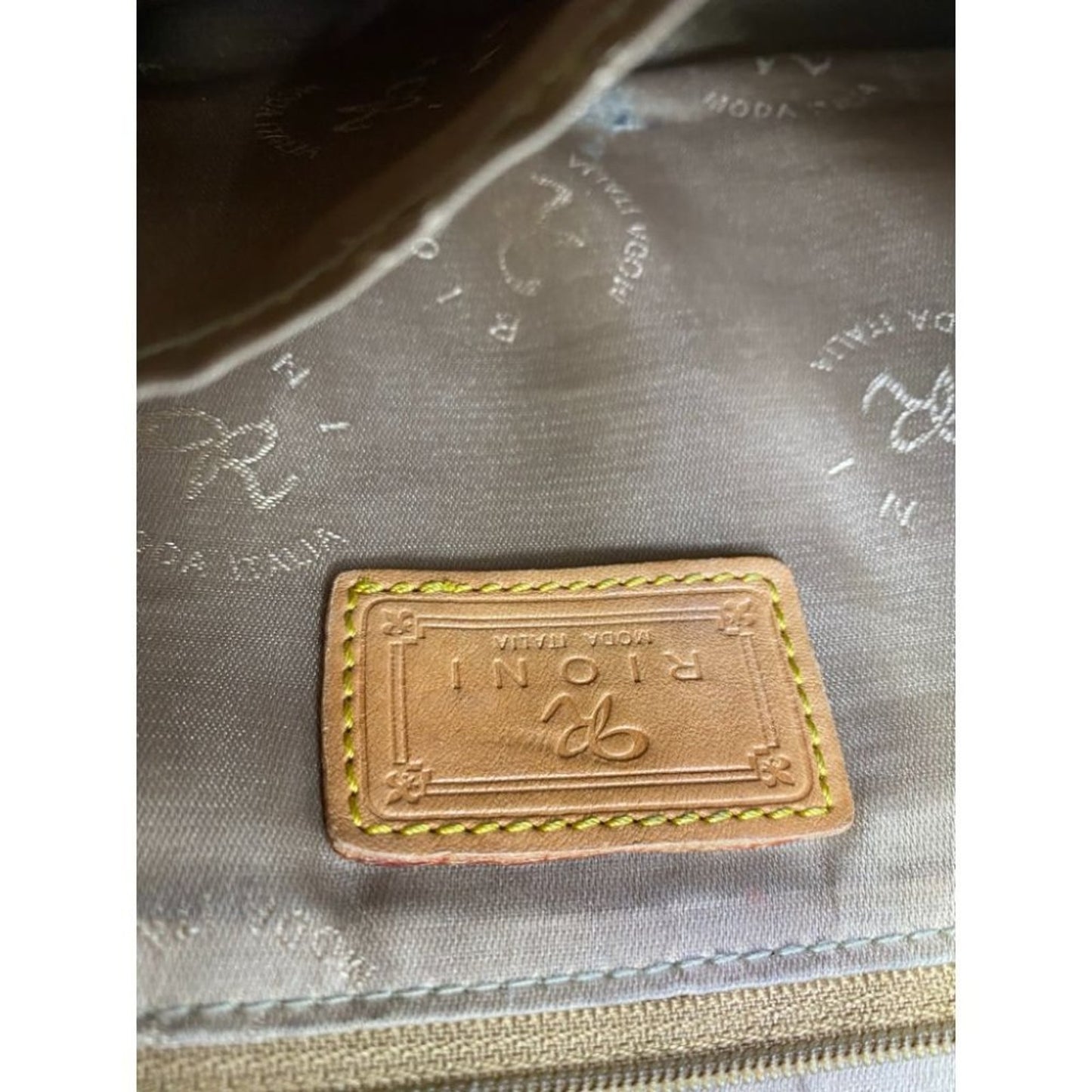 Vintage Rioni Brown Handbag