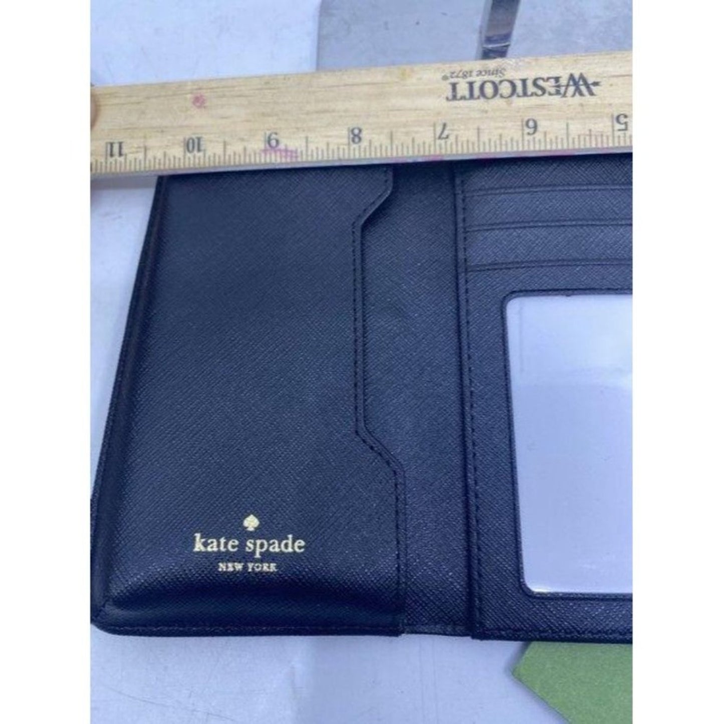Kate Spade Device Card Black Wristlet