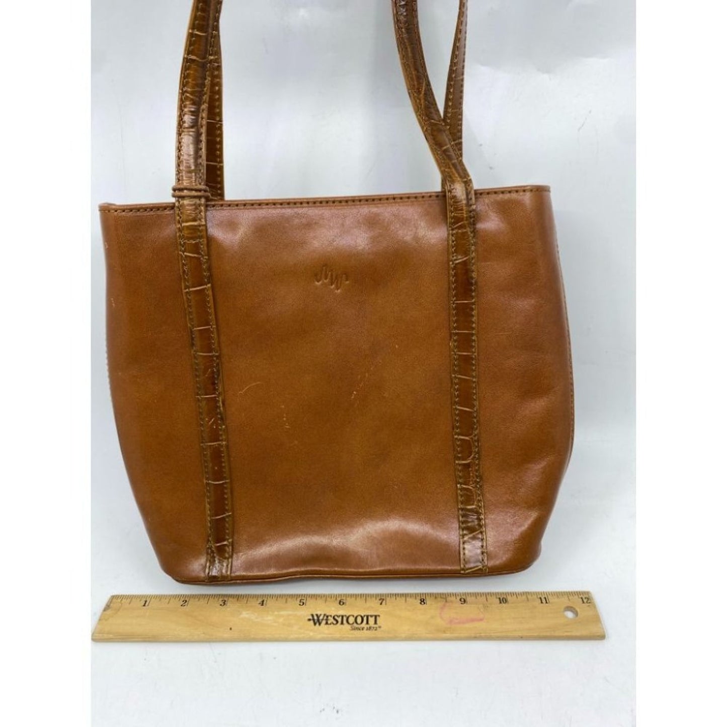 Monsac Brown Tote Mini Bag