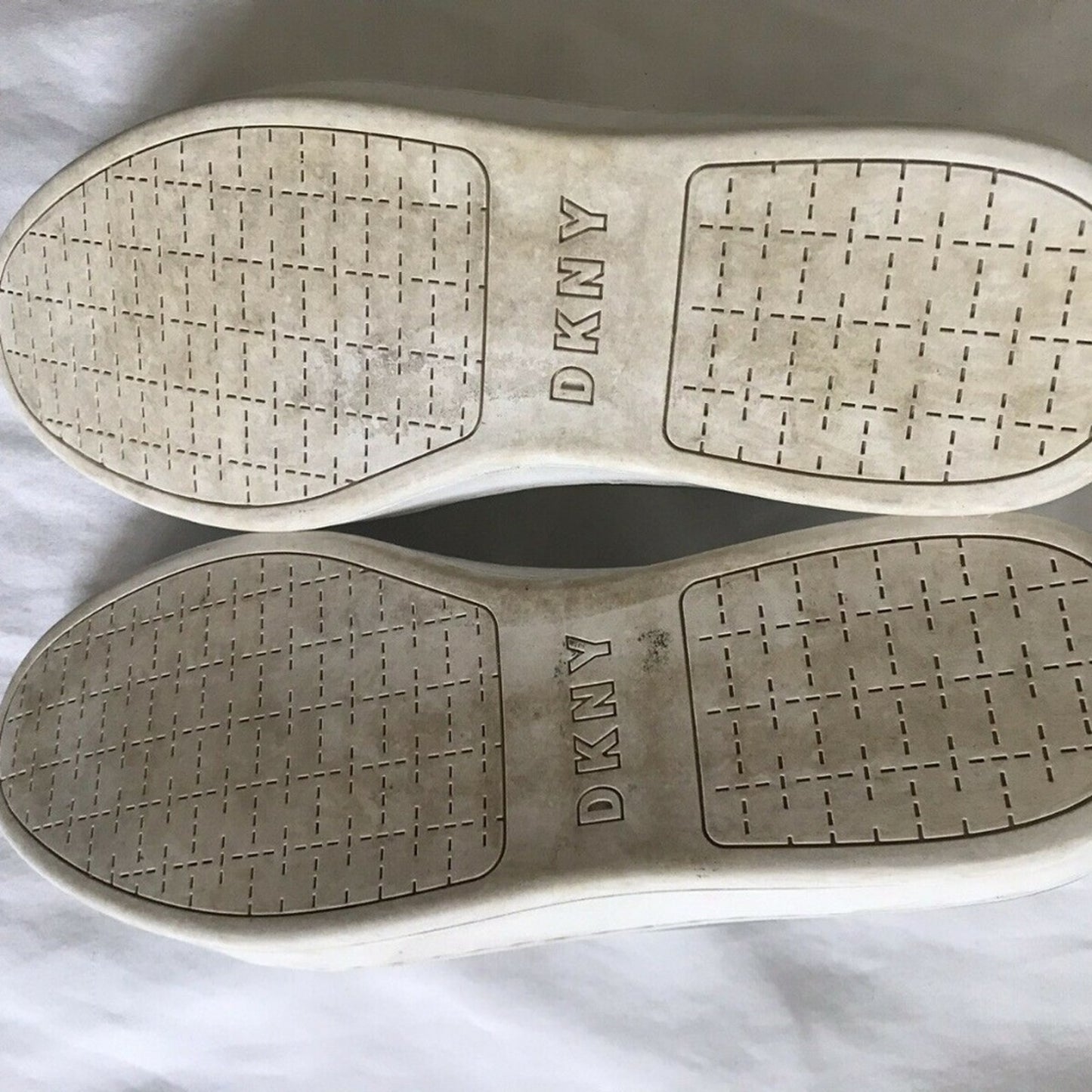 DKNY Silver Loafers US Sz 11