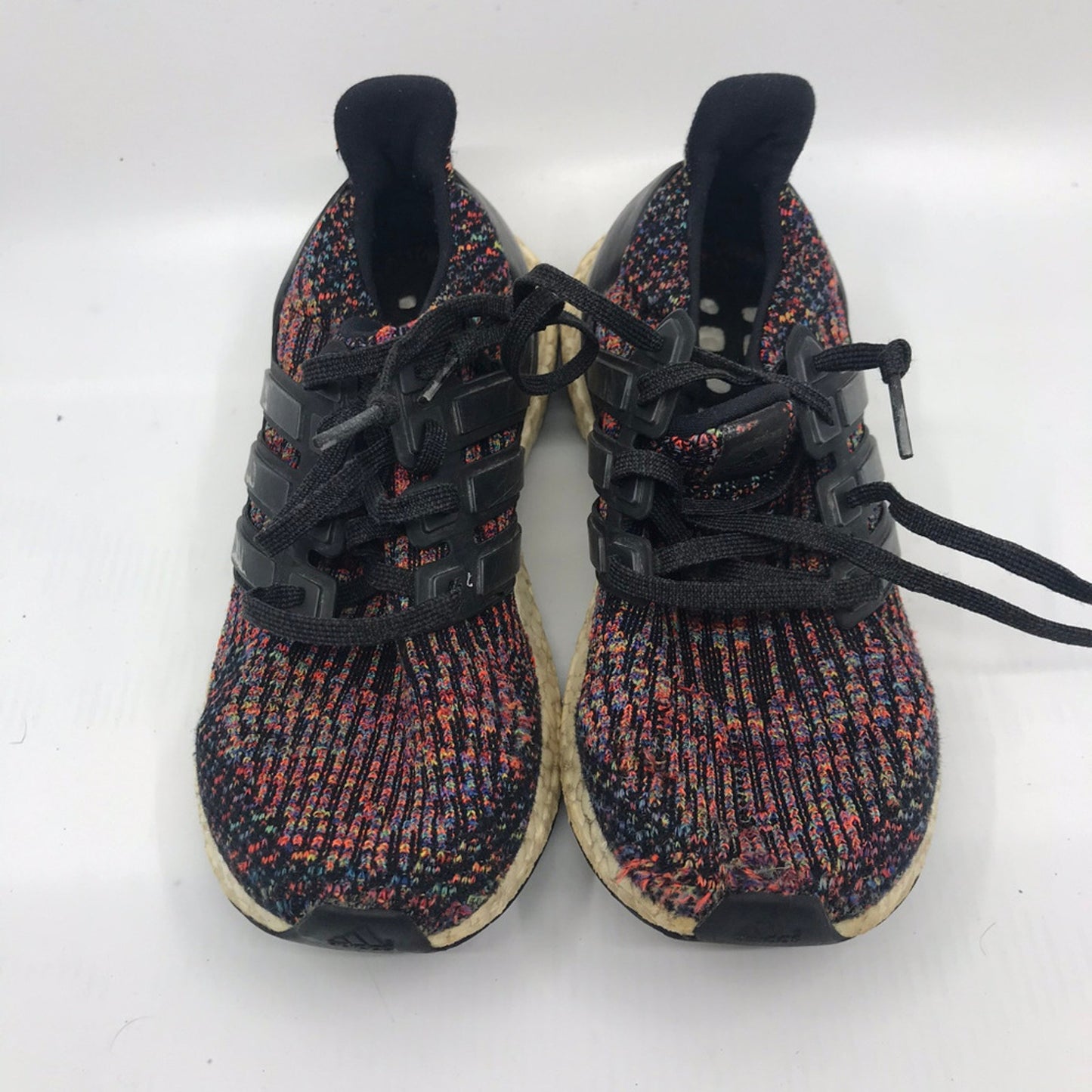 Adidas ULTRA BOOST Black Red Sneakers Size: US 4.5