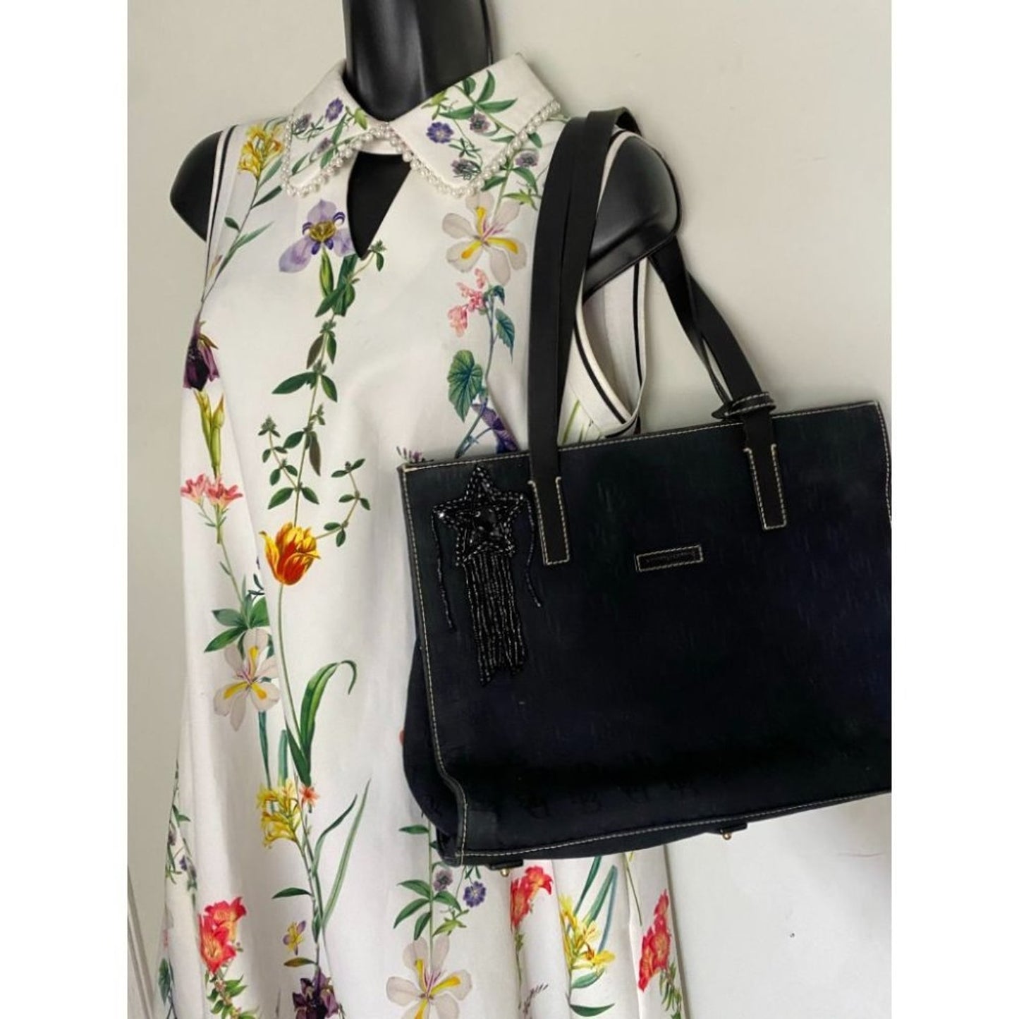DOONEY & BOURKE Blue Black Shoulder Bag Customized