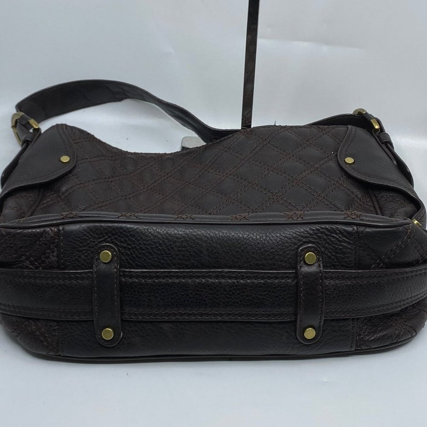 Michael Kors Medium Black Leather Shoulder Bag