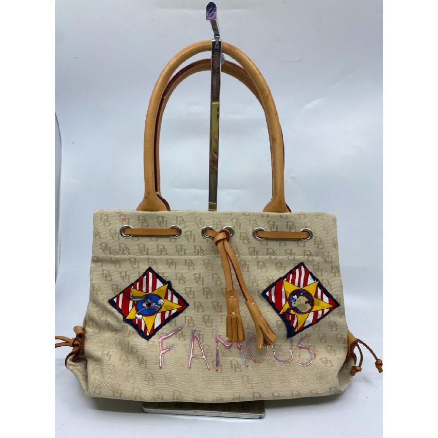 DOONEY & BOURKE Small Handbag Customized Graffiti