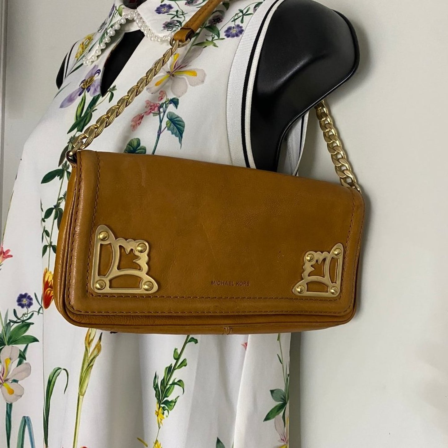 Michael Kors Brown Leather Handbag
