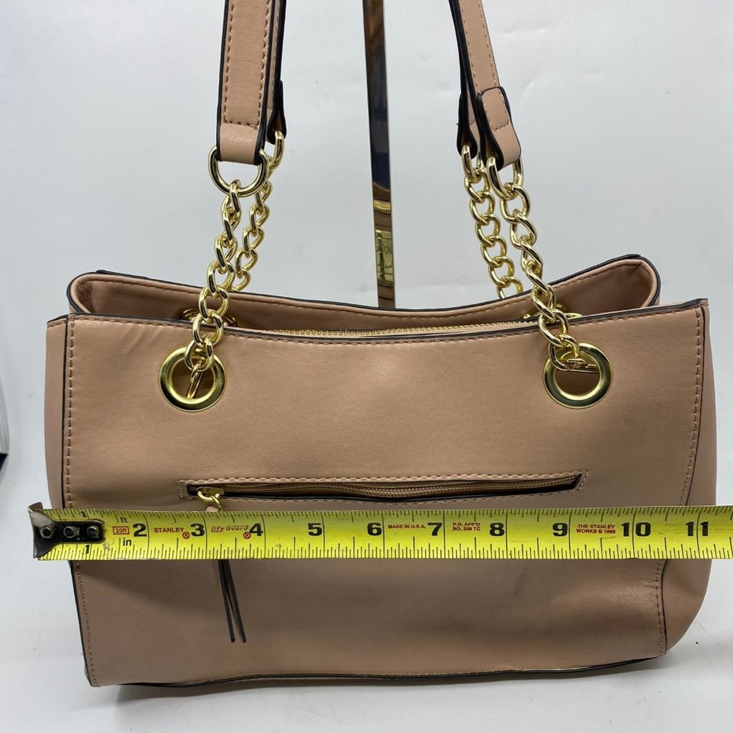 Nicole Tan Leather Shoulder Bag