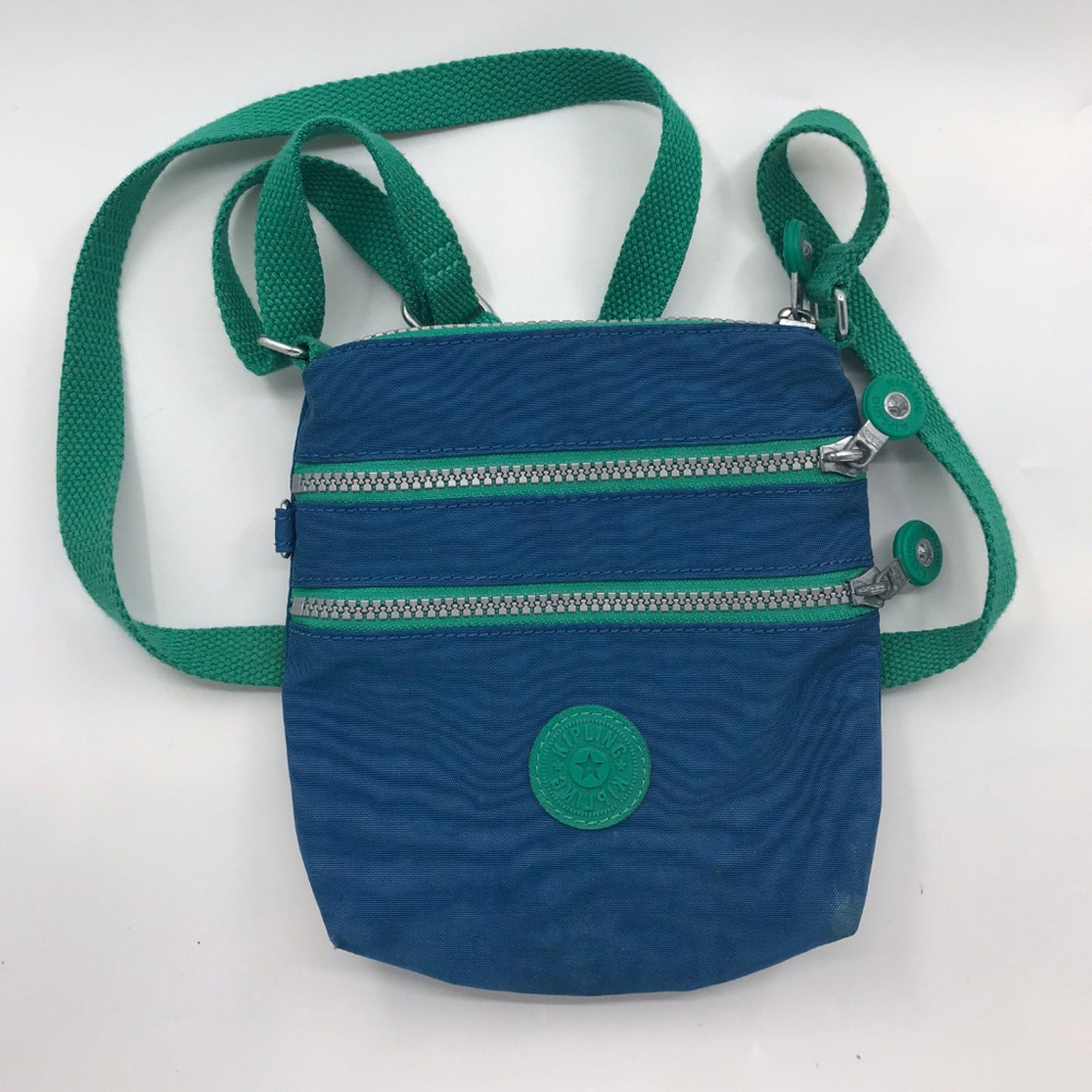 Kipling Blue Nylon Small Crossbody Bag
