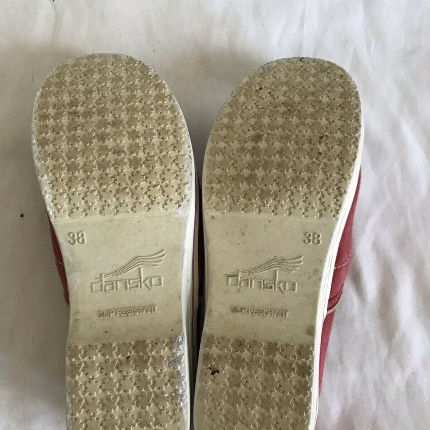 DANSKO CLASSIC CLOGS-Vegan-Red-Size US 7.5