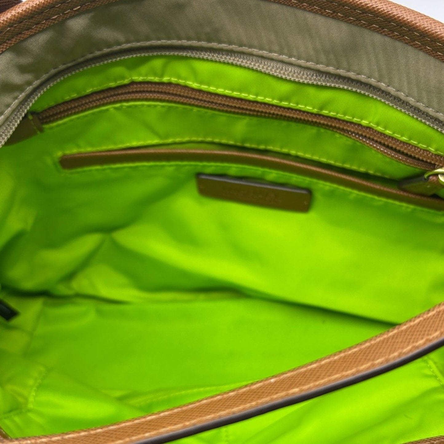 MICHAEL Michael Kors Tan Tote with Gold Accents