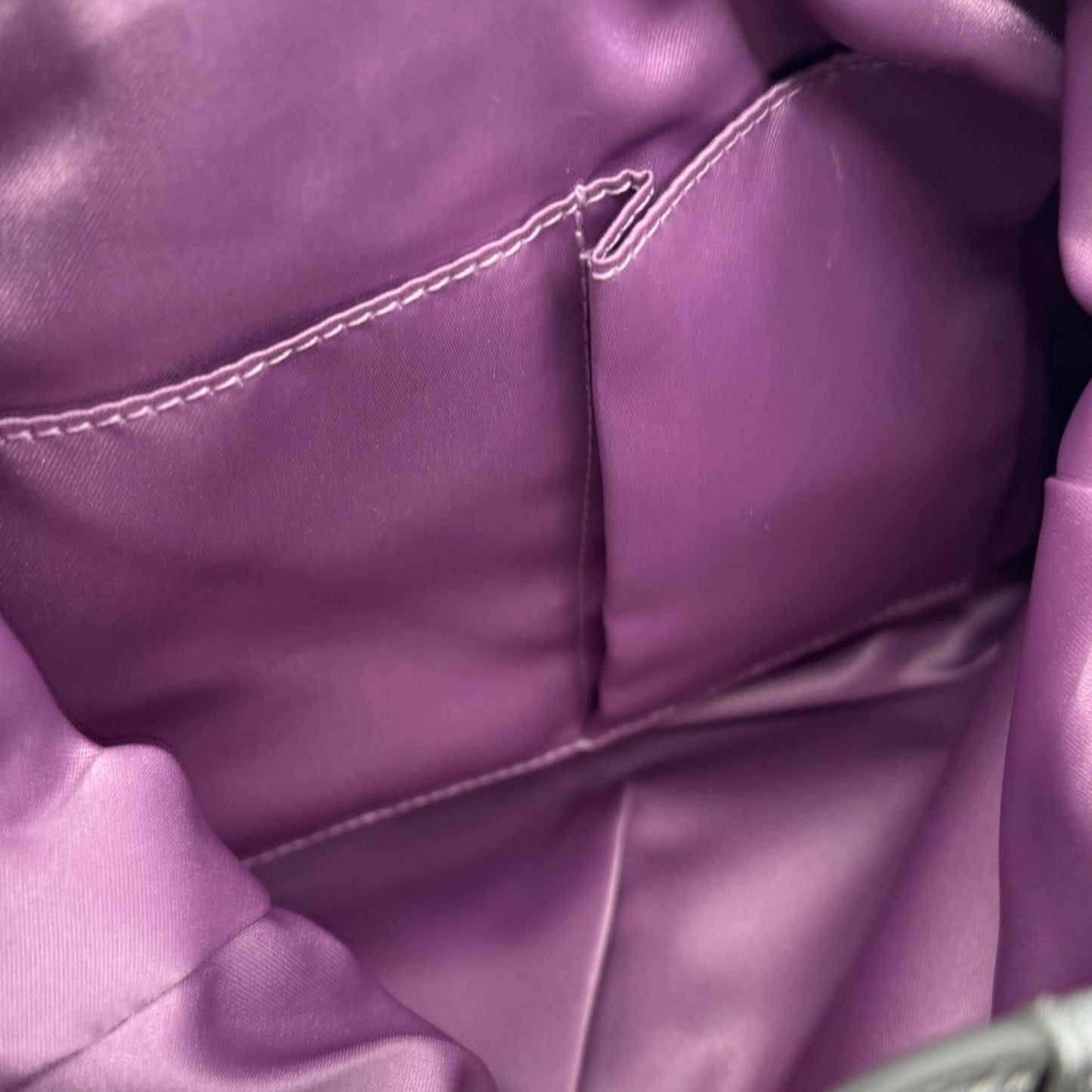Stylish Silver and Purple Women's Bag