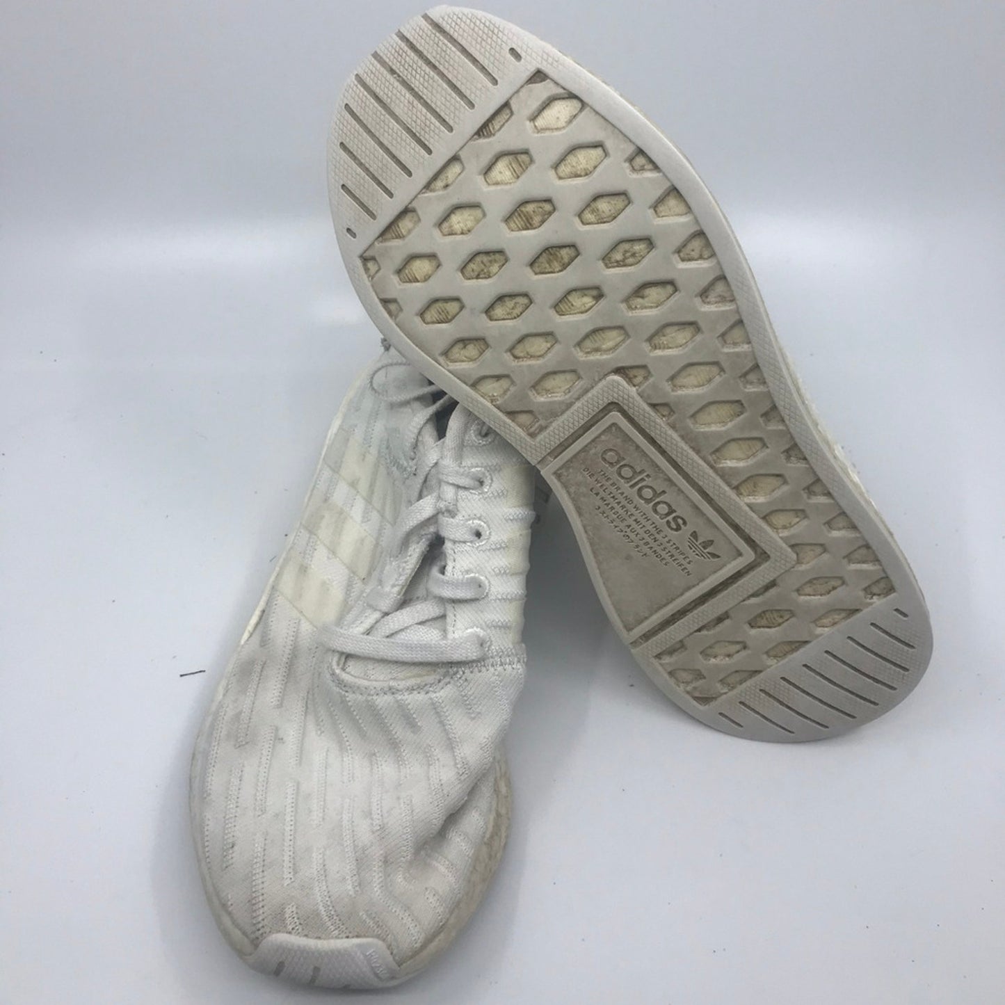 Adidas Boost White Sneakers Size 7