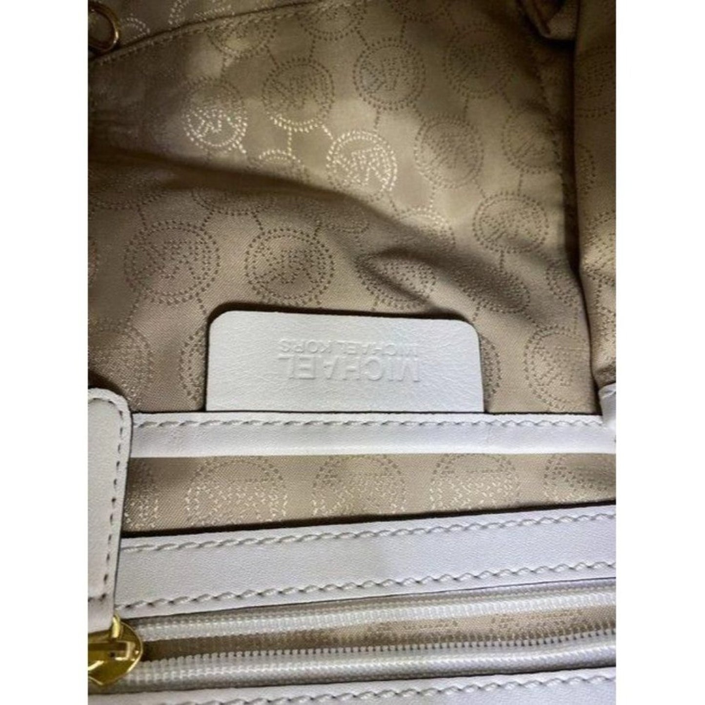 michael kors msrp white leather shoulder bag